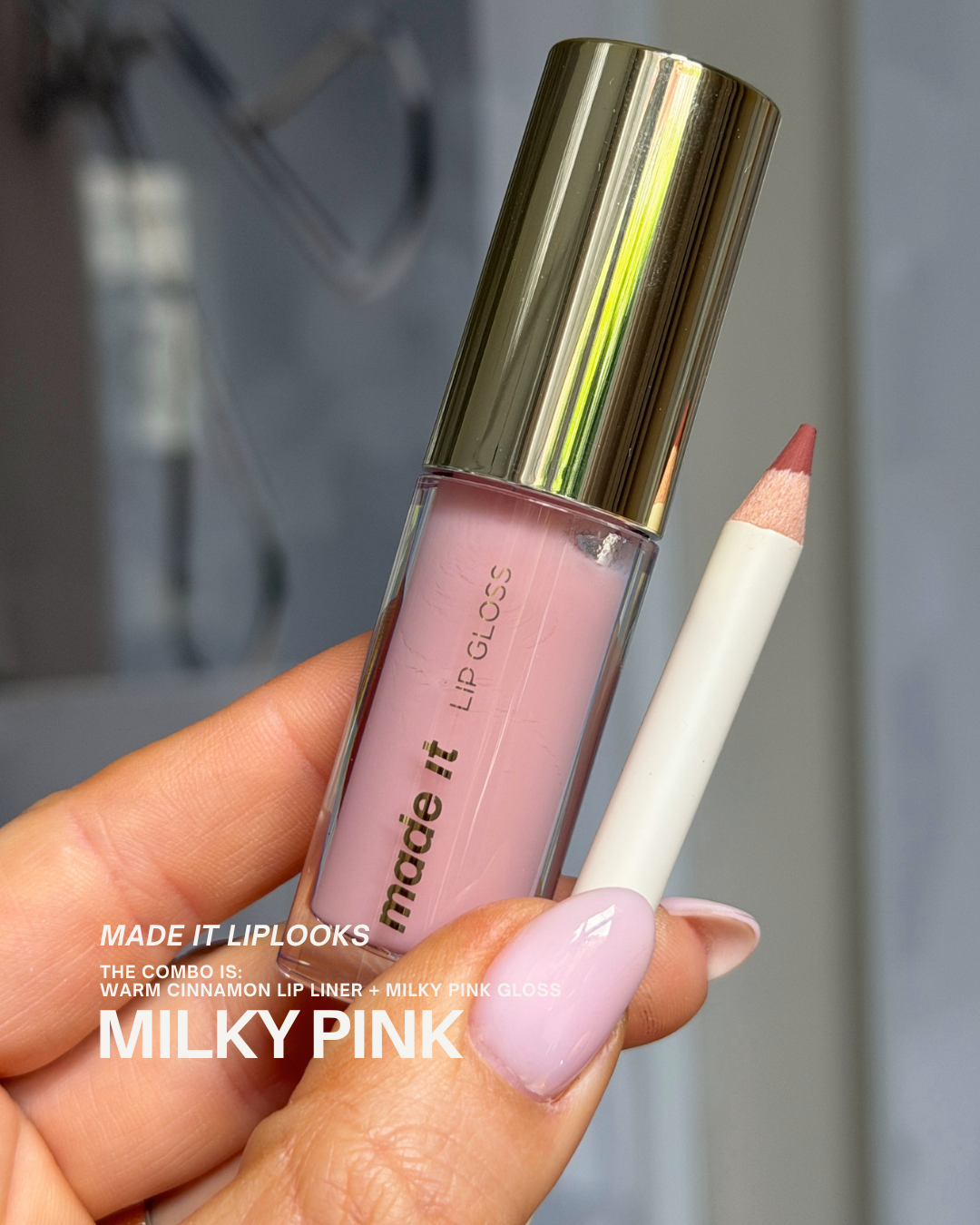 Milky pink