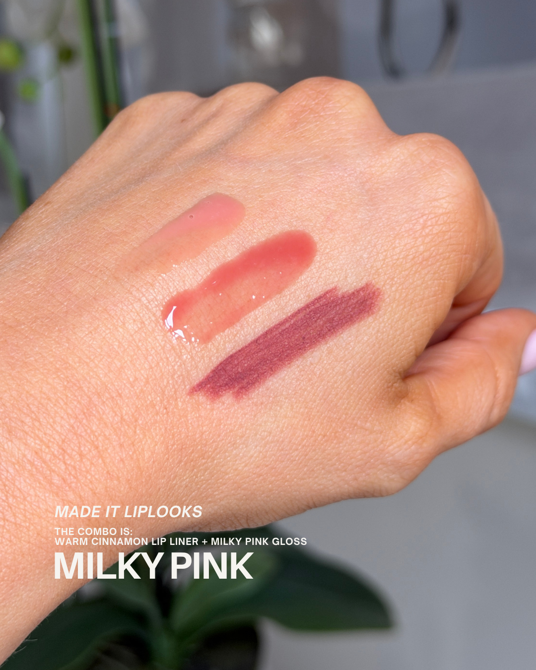 Milky pink